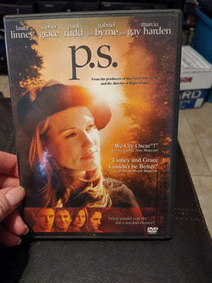 P.S. PS DVD - Laura Linney - Topher Grace - Paul Rudd - Gabriel Byrne