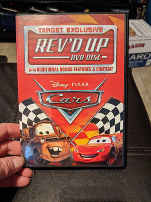 Walt Disney Cars Rev'd Up Target Exclusive OOP Rare Bonus Features DVD