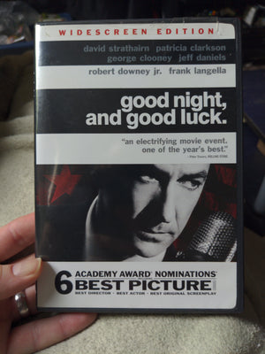 Good Night, And Good Luck Widescreen DVD - George Clooney - Frank Langella