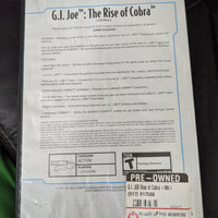 Nintendo Wii G.I. Joe: The Rise of Cobra Videogame
