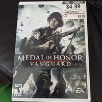 Nintendo Wii Medal of Honor Vanguard CIB Disc, Case & Instruction Booklet