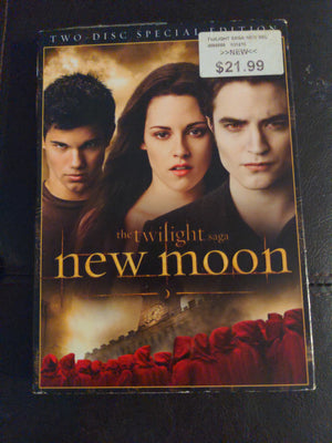Twilight The New Moon 2 Disc DVD Set with Slipcover