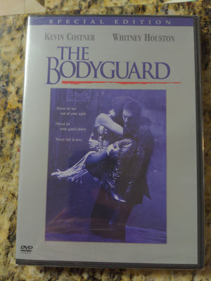 The Bodyguard Special Edition DVD - Whitney Houston - Kevin Costner