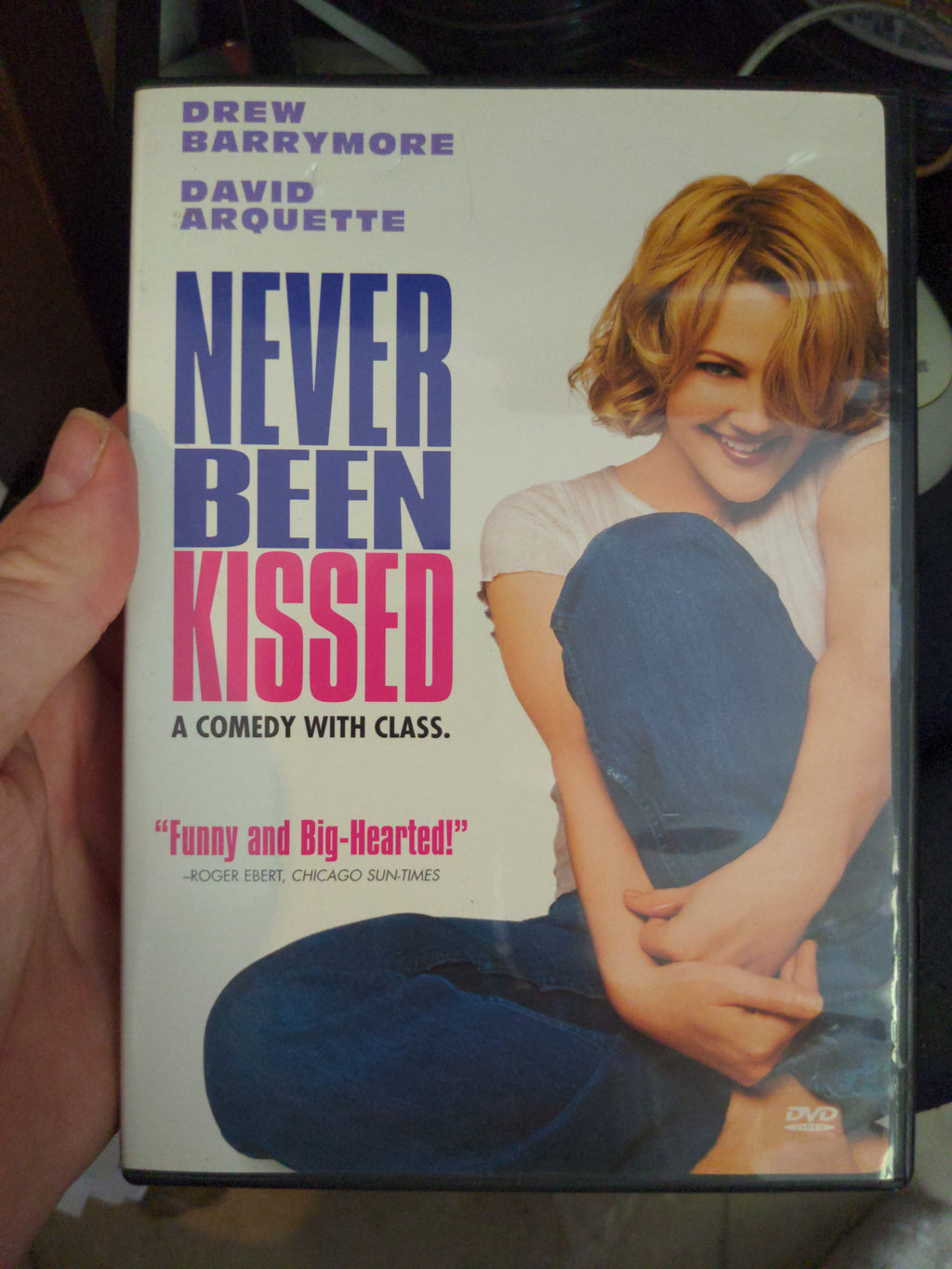 Never Been Kissed DVD - Drew Barrymore - David Arquette