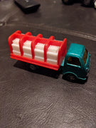 Unbranded Made In China Vintage Green/Red Bottle Delivery Die-Cast Truck
