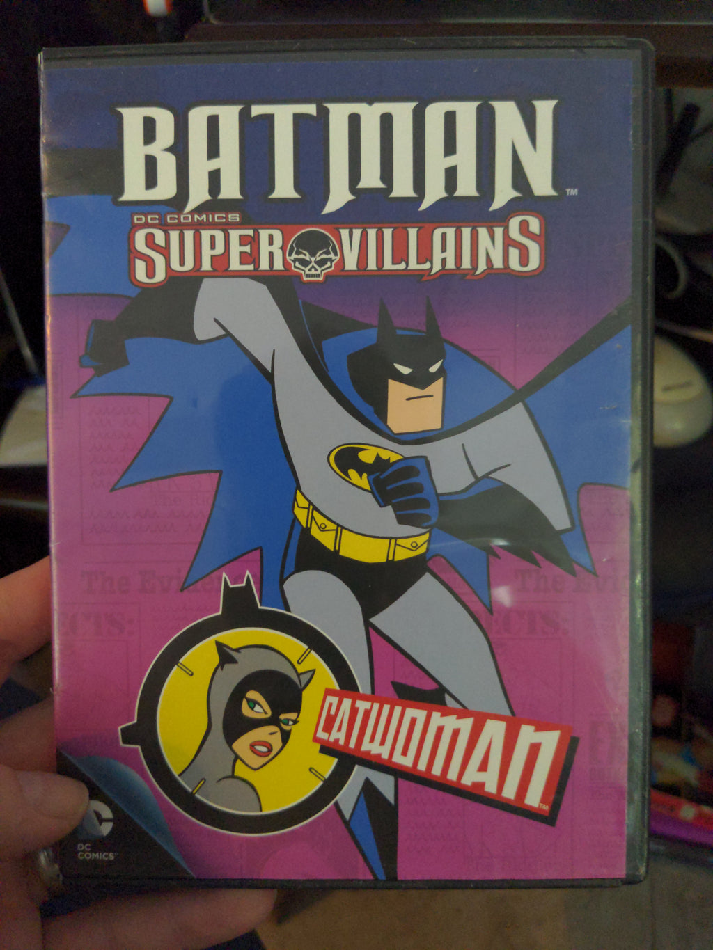 Batman DC Comics Super Villians Featuring Catwoman DVD
