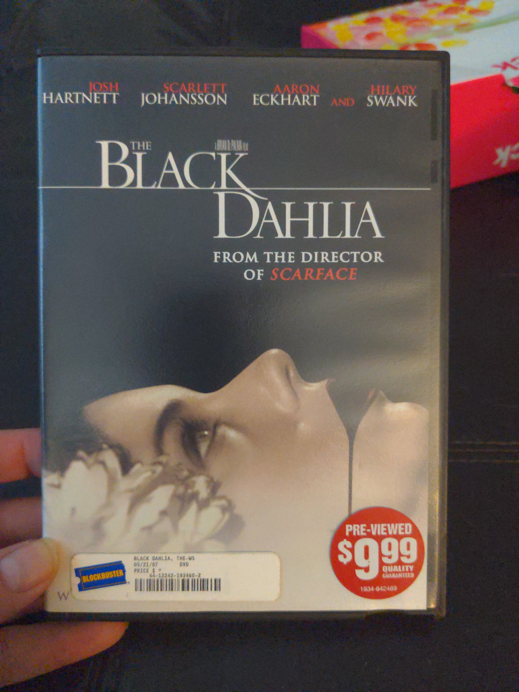 The Black Dahlia DVD -  Scarlett Johansson Hilary Swank Josh Hartnett