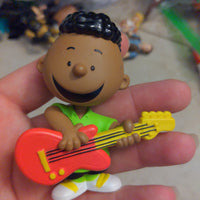 Peanuts Just Play Cake Topper Franklin with Guitar Figure