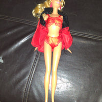 1999 Mattel Indonesia Barbie Doll with Robe & Lingerie