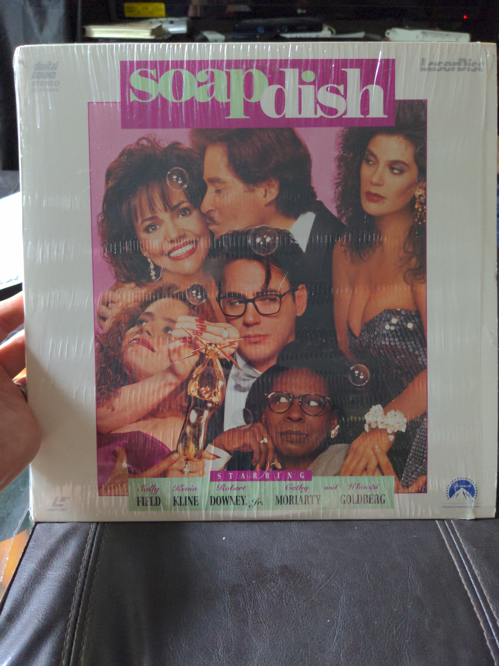 Soapdish Laserdisc - Sally Field - Kevin Kline - Robert Downey Jr.