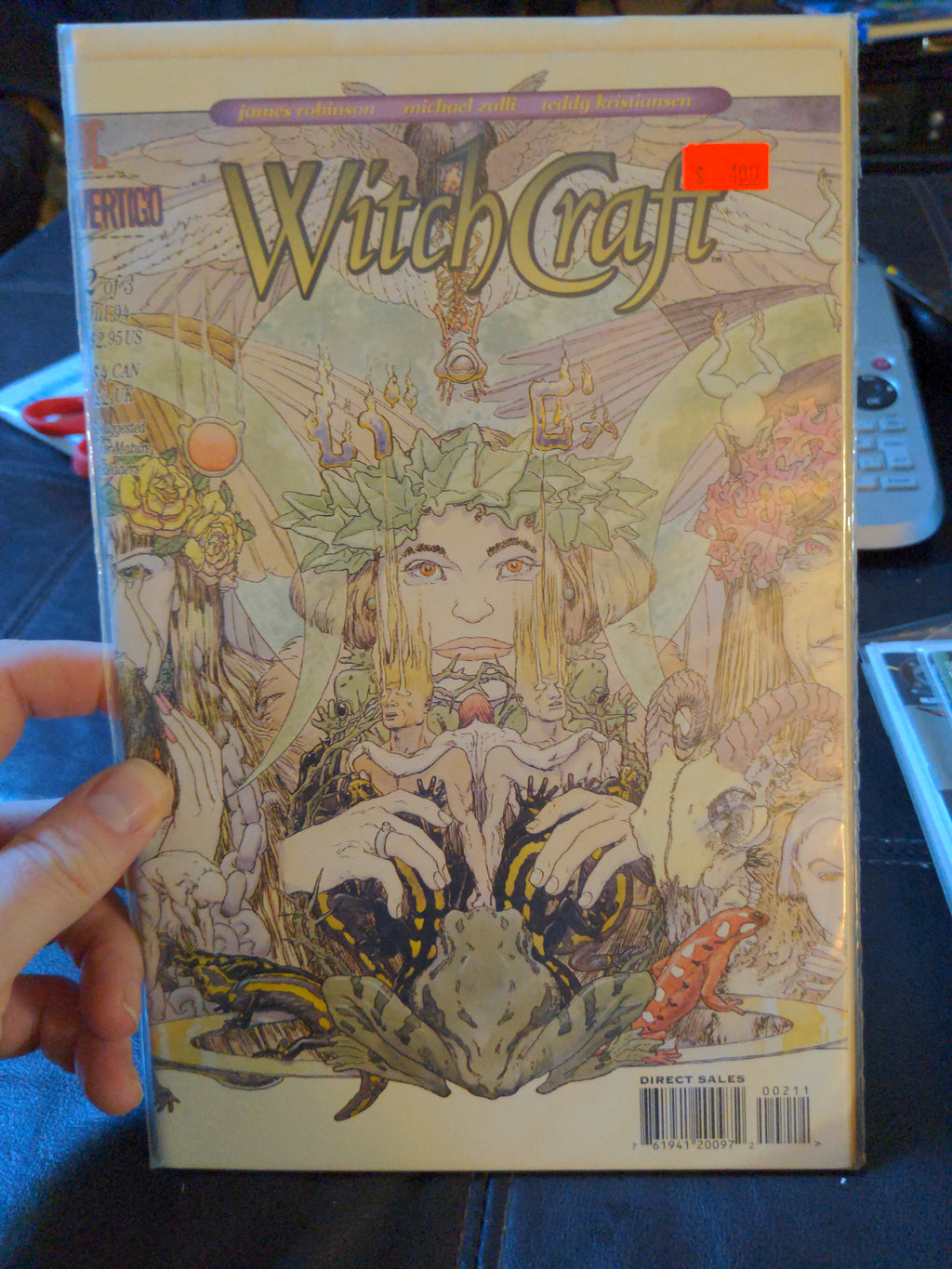 Witchcraft #2 - DC Vertigo Comics (1994) Horror Comicbook