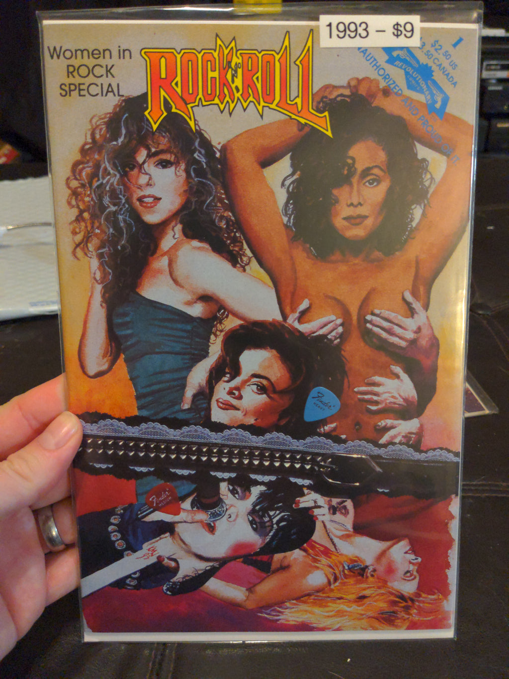 Rock n Roll Women In Rock Special Comic #1 - Revolutionary Comicbooks 1993 NM