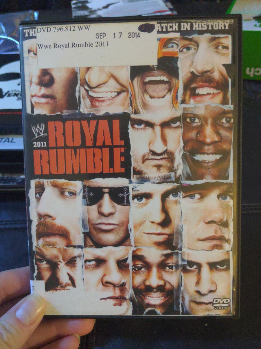 WWE Royal Rumble 2011 Wrestling DVD - Miz - Randy Orton - Edge - Dolph Ziggler