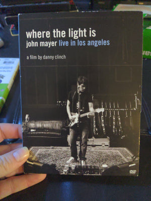 John Mayer Where The Light Is Live In Los Angeles Music Film DVD