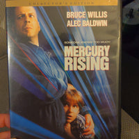 Mercury Rising Widescreen Collector's Edition DVD - Bruce Willis - Alec Baldwin