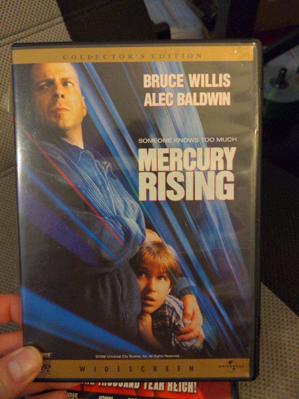 Mercury Rising Widescreen Collector's Edition DVD - Bruce Willis - Alec Baldwin