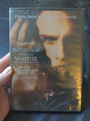 Interview With The Vampire NEW SEALED DVD - Brad Pitt - Tom Cruise - Antonio Banderas