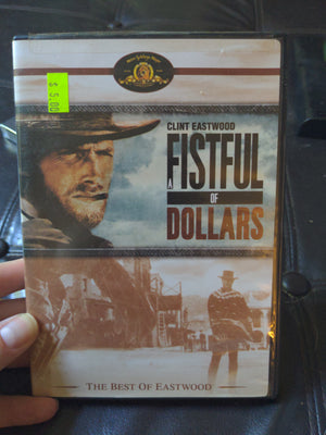 A Fistful Of Dollars MGM DVD - Clint Eastwood - Marianne Koh - John Wels Western