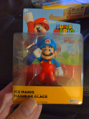 Jakks Nintendo World Of Mario Super Mario Ice Mario SEALED Figure 2.5
