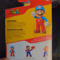 Jakks Nintendo World Of Mario Super Mario Ice Mario SEALED Figure 2.5"