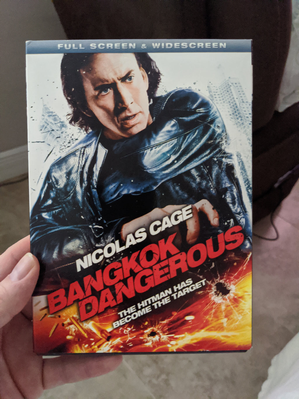Bangkok Dangerous Full Screen & Widescreen DVD with Slipcover - Nicolas Cage