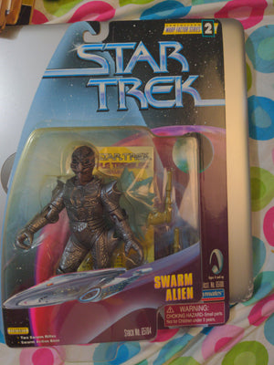 1997 Playmates Star Trek Warp Factor 2 SEALED Swarm Alien #65100 Figure NEW