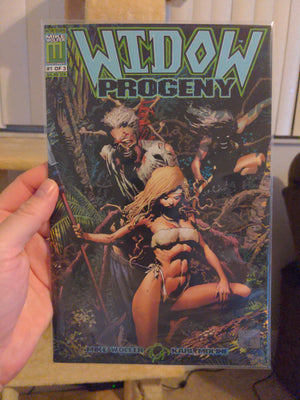 Widow Progeny Vol 2 Issue #1 - Mike Wolfer Comics Sexy Horror Themed