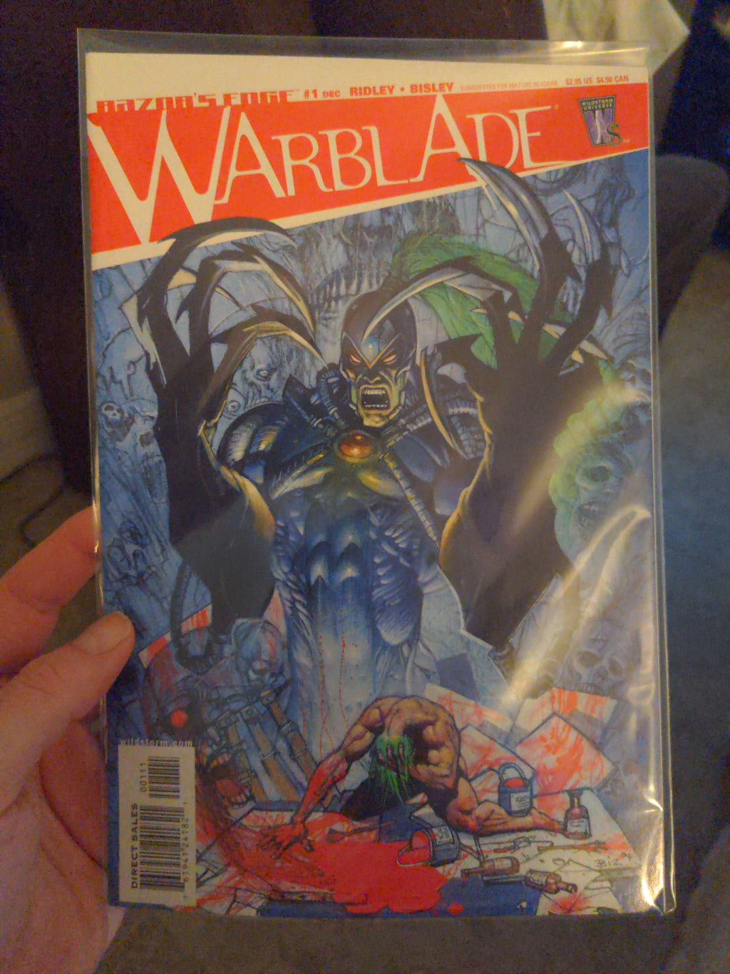 Warblade #1 Razor's Edge Comic NM (2004)