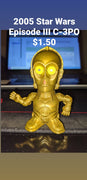 2005 Burger King Lucasfilm Star Wars Episode III C-3PO Figure