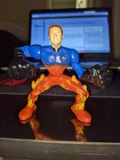 2007 Burger King Fantastic Four Rise of Silver Surfer Human Torch Johnny Storm Figure