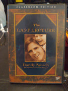 Walt Disney DVD - The Last Lecture Classroom Edition Randy Pausch