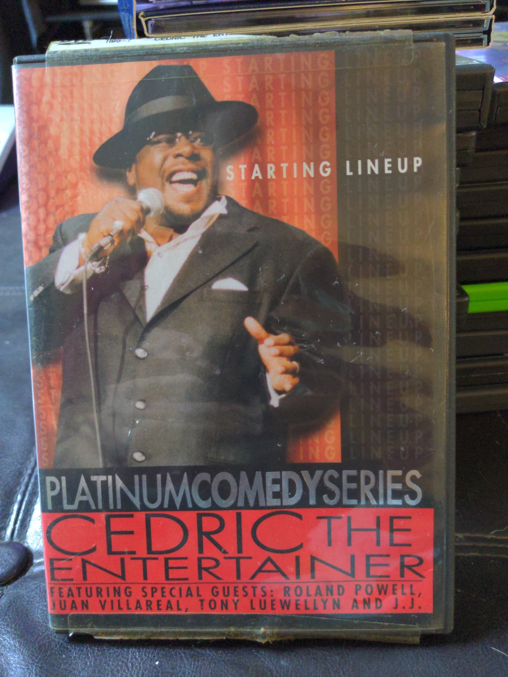 Cedric The Entertainer Starting Lineup Platinum Comedy Series DVD Stand-Up