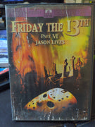 Friday The 13th Part VI Jason Lives Paramount Horror DVD Jason Vorhees