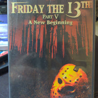 Friday The 13th Part V A New Beginning Paramount Horror DVD Jason Vorhees