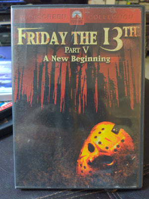 Friday The 13th Part V A New Beginning Paramount Horror DVD Jason Vorhees