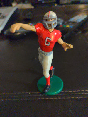 Decopak #6 Football Quarterback QB Cake Topper / Toy Figure