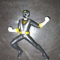 Power Rangers Trax Adventure Black Wolf Ranger Action Figure