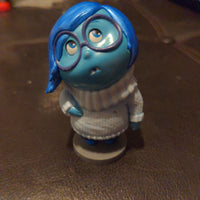 Walt Disney Store Exclusive Inside Out 2.5" Sadness Cake Topper / Toy