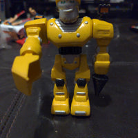 Galaxy Robot 4" Yellow Robot Action Figure Toy