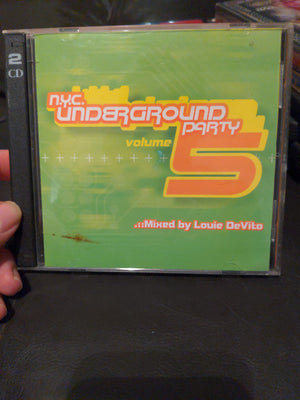 NYC Underground Party Volume 5 - 2 CD Dance Music Set - Louie DeVito Mix