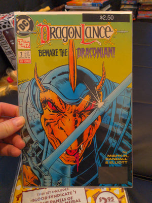 Dragonlance #2 (1988) DC Comics TSR D&D - 1st app Marik & Tip Dungeons & Dragons