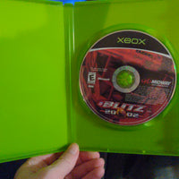 XBox NFL Blitz 2002 Football Videogame - Original Case & Disc