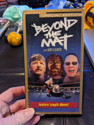 Beyond The Mat Universal Special Edition Wrestling VHS Tape w/Bonus Footage
