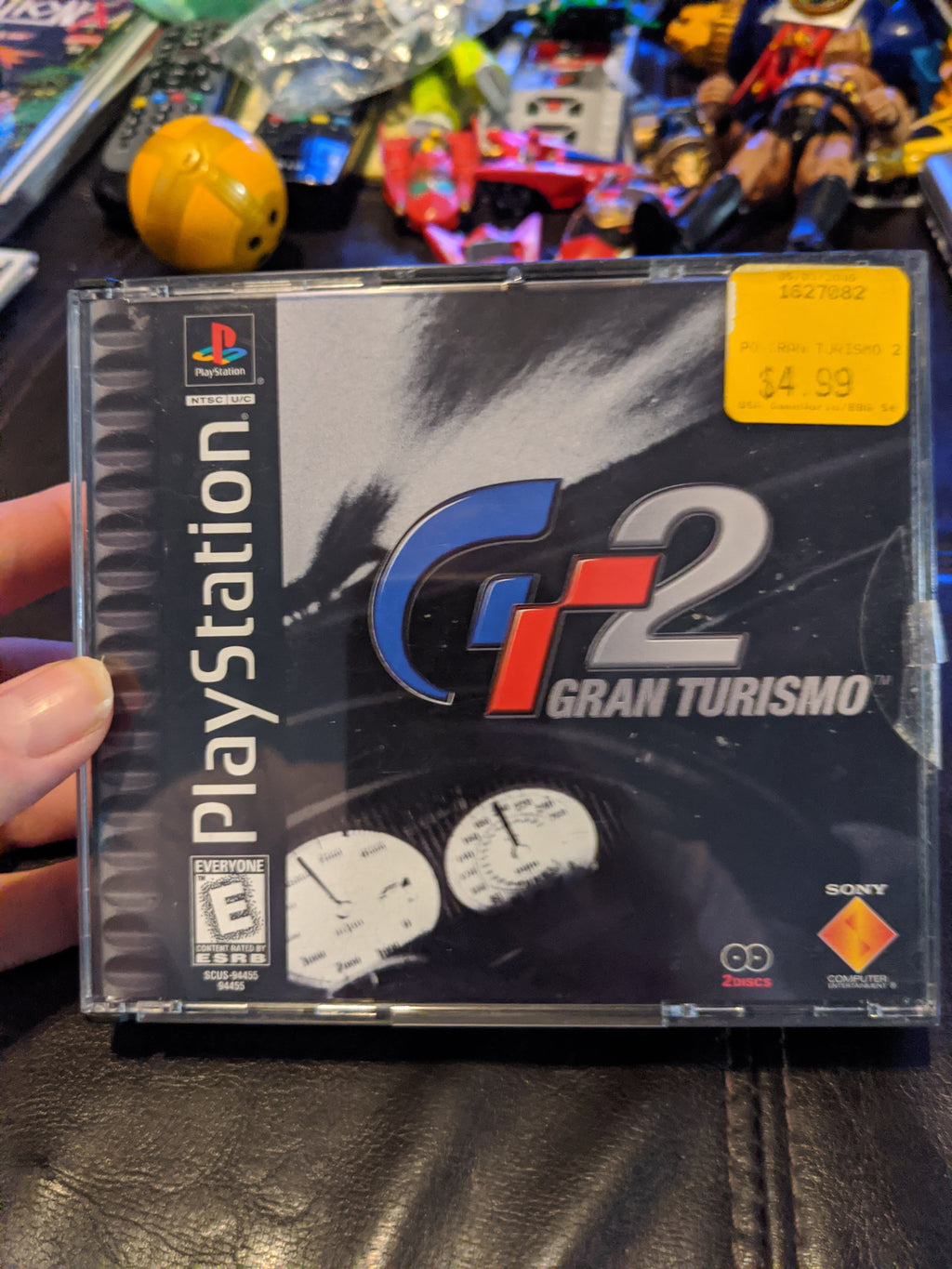 Playstation 1 PS1 Sony Gran Turismo GT2 Racing 2 Disc Video Game Complete
