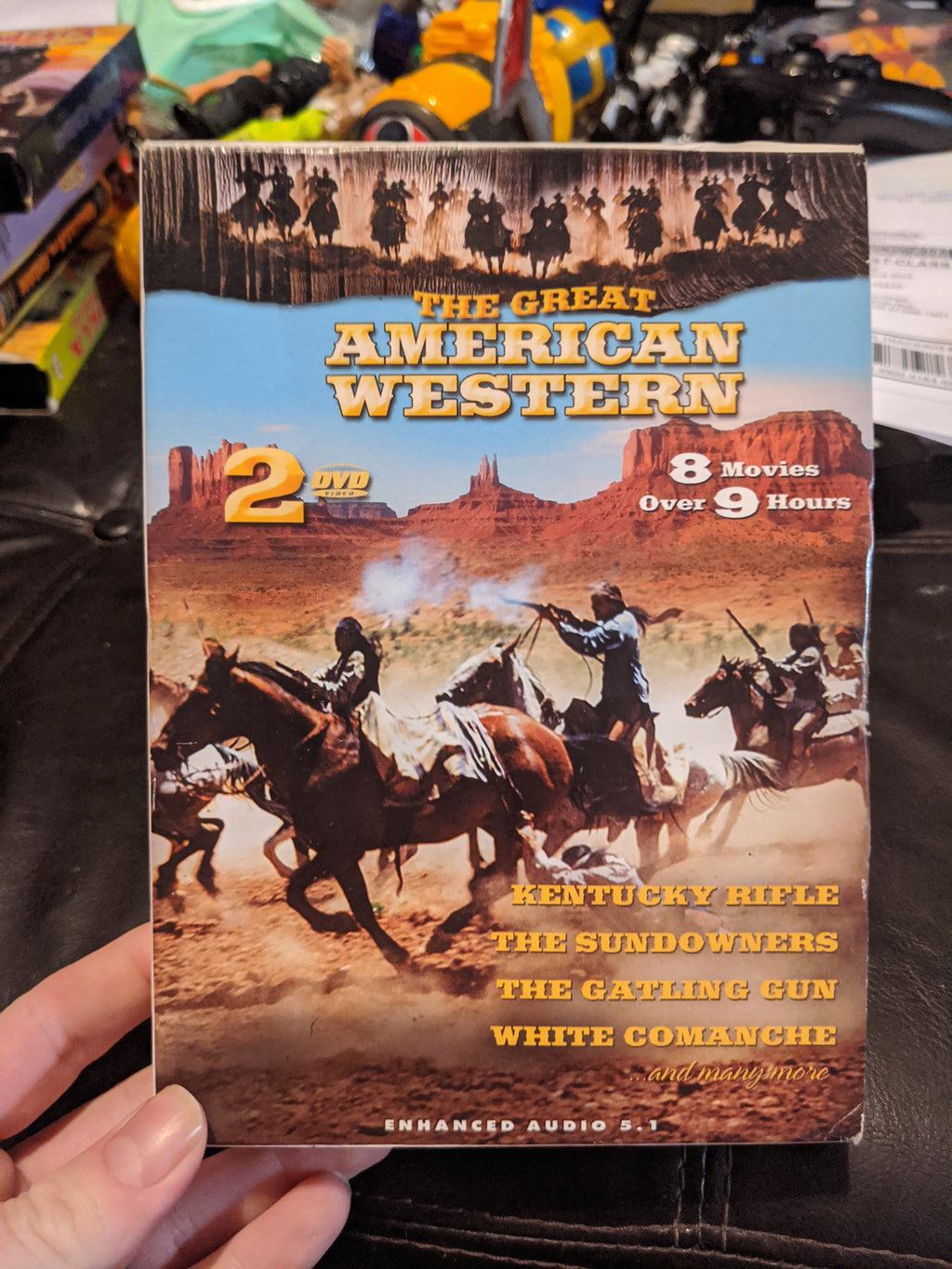 The Great American Western 2 DVD Set - Volume 12 & 20 - 8 movies / 9 Hours