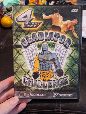 4 Event Set - MMA Gladiator Challenge 2 DVD Set - 4 Events / 50 Fights