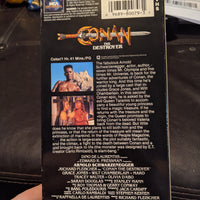 Conan The Destroyer MCA Universal VHS Tape - Arnold Schwarzenegger (1984)