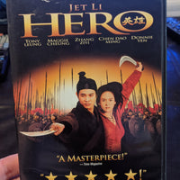 Hero - Quentin Tarantino DVD - Jet Li - Martial Arts