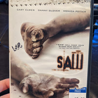 Saw Horror Widescreen DVD - Cary Elwes - Danny Glover - Monica Potter