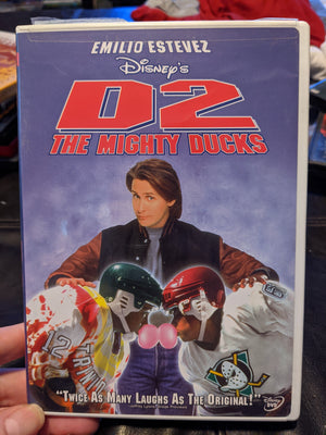 Walt Disney D2 The Mighty Ducks Sequel DVD w/Chapter Insert - Emelio Estevez